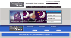 Desktop Screenshot of interiorscreed.co.uk
